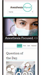 Mobile Screenshot of anesthesiaplanet.com